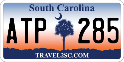 SC license plate ATP285