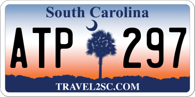 SC license plate ATP297