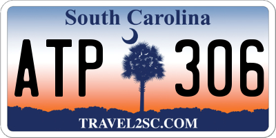 SC license plate ATP306