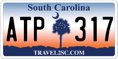 SC license plate ATP317