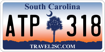 SC license plate ATP318