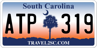 SC license plate ATP319