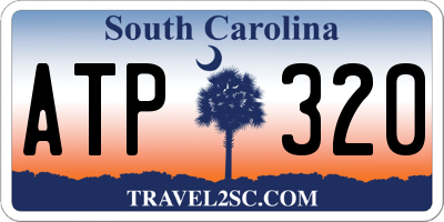 SC license plate ATP320