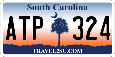 SC license plate ATP324