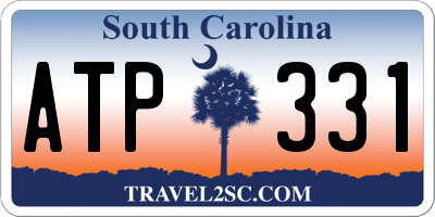 SC license plate ATP331
