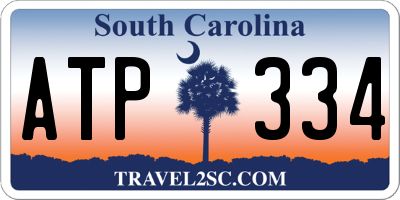 SC license plate ATP334