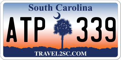 SC license plate ATP339