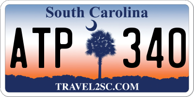 SC license plate ATP340