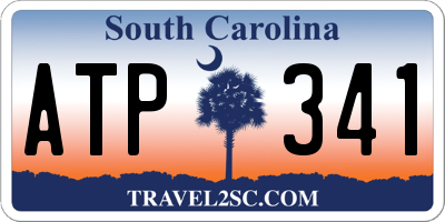 SC license plate ATP341