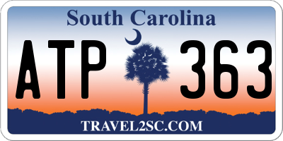 SC license plate ATP363