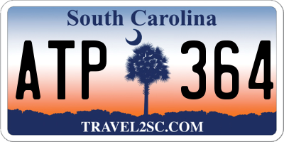 SC license plate ATP364