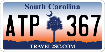 SC license plate ATP367
