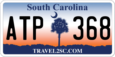 SC license plate ATP368