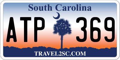 SC license plate ATP369