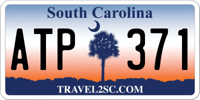 SC license plate ATP371