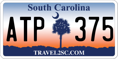 SC license plate ATP375