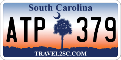 SC license plate ATP379