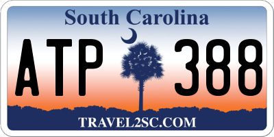 SC license plate ATP388