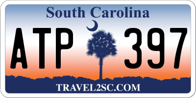 SC license plate ATP397