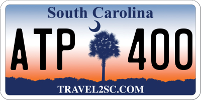 SC license plate ATP400