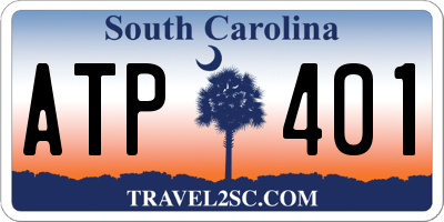 SC license plate ATP401
