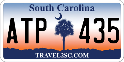 SC license plate ATP435