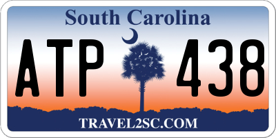 SC license plate ATP438
