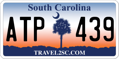 SC license plate ATP439