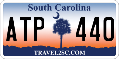 SC license plate ATP440