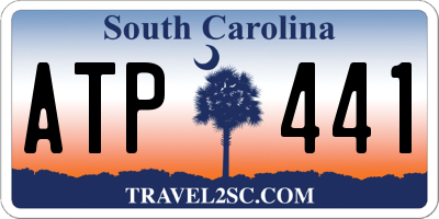 SC license plate ATP441