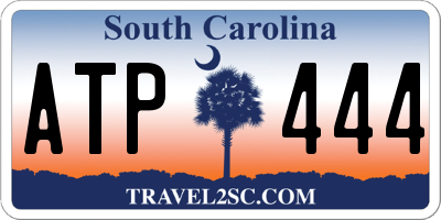 SC license plate ATP444