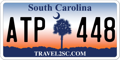 SC license plate ATP448
