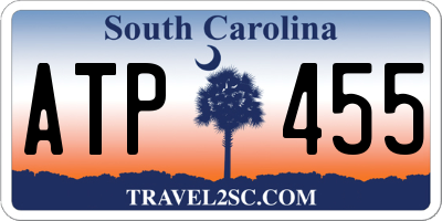 SC license plate ATP455