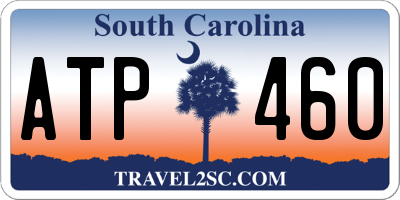 SC license plate ATP460