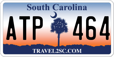 SC license plate ATP464