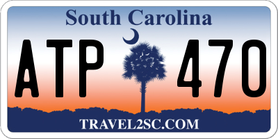 SC license plate ATP470