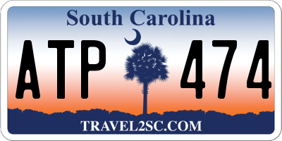 SC license plate ATP474