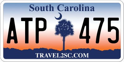 SC license plate ATP475