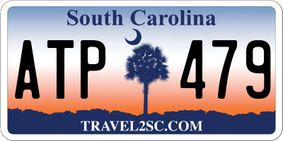 SC license plate ATP479