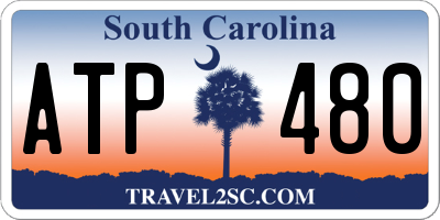 SC license plate ATP480