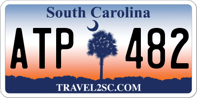 SC license plate ATP482