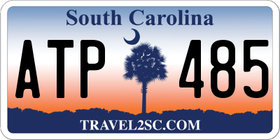 SC license plate ATP485