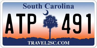 SC license plate ATP491