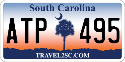 SC license plate ATP495