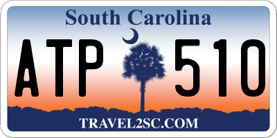 SC license plate ATP510