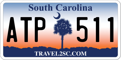 SC license plate ATP511