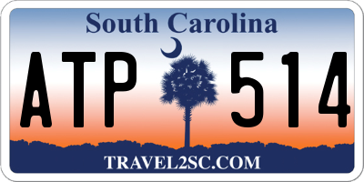 SC license plate ATP514