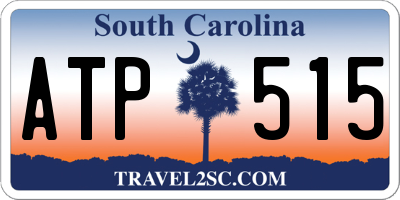 SC license plate ATP515
