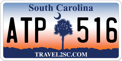 SC license plate ATP516