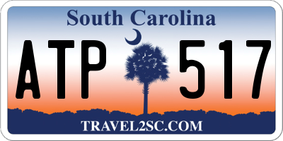 SC license plate ATP517